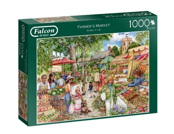 Falcon (11244) - Debbie Cook: "Farmer's Market" - 1000 pièces