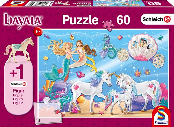 Schmidt Spiele (56302) - "The Magic of The Mermaid" - 60 pièces