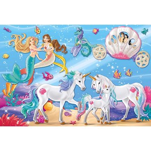 Schmidt Spiele (56302) - "The Magic of The Mermaid" - 60 pièces