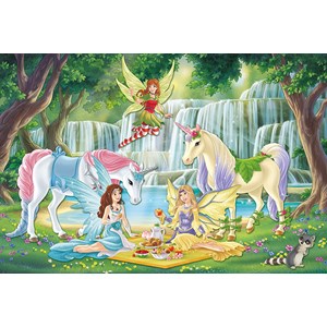 Schmidt Spiele (56304) - "Picnic of the Elves" - 200 pièces