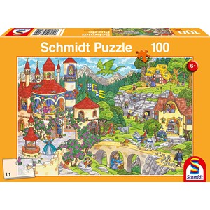Schmidt Spiele (56311) - "The Land of Fairytale" - 100 pièces