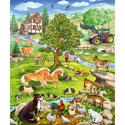 Schmidt Spiele (56353) - "Farmyard" - 48 pièces
