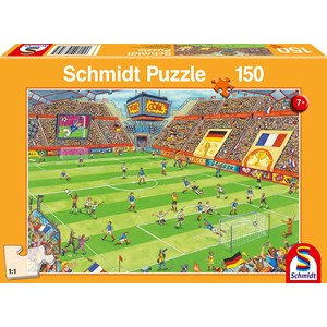 Schmidt Spiele (56358) - "Football Stadium Finale" - 150 pièces
