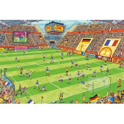 Schmidt Spiele (56358) - "Football Stadium Finale" - 150 pièces