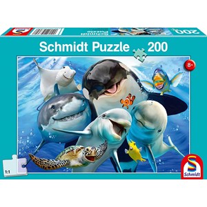 Schmidt Spiele (56360) - "Underwater Friends" - 200 pièces