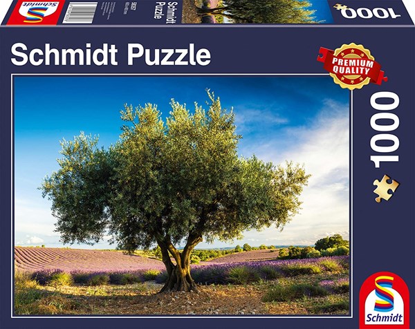 Schmidt Spiele (58357) - "Olive Tree in Provence" - 1000 pièces