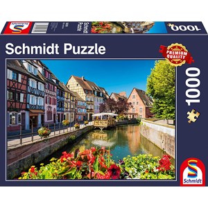 Schmidt Spiele (58359) - "Little Village" - 1000 pièces