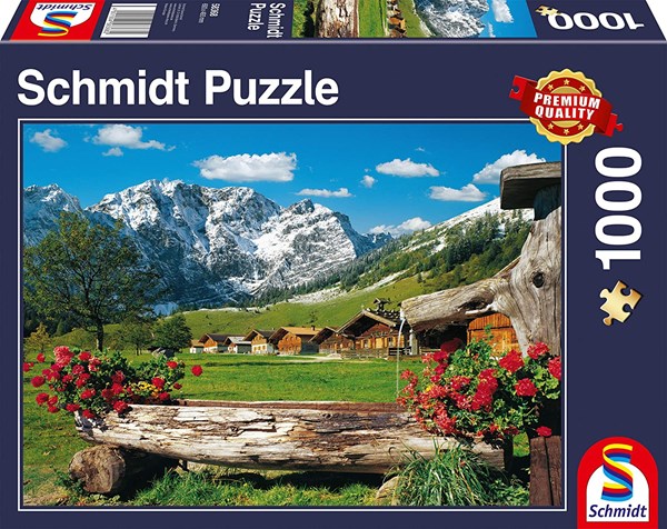 Schmidt Spiele (58368) - "Mountain View Idyll" - 1000 pièces