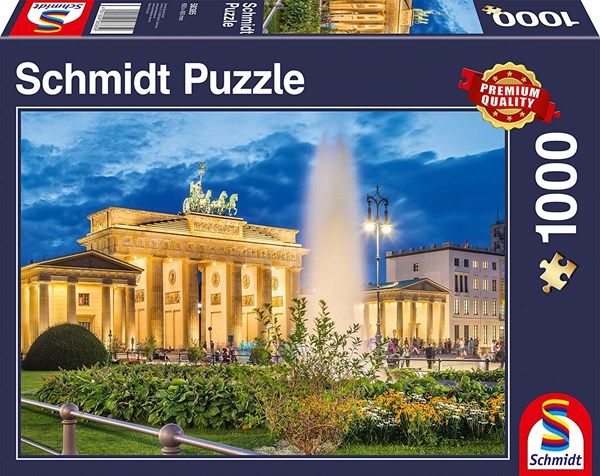 Schmidt Spiele (58385) - "Brandenburg Gate, Berlin" - 1000 pièces