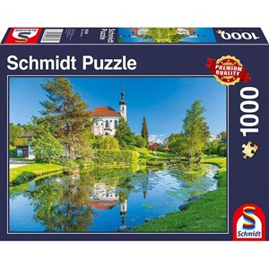 Schmidt Spiele (58389) - "Breitbrunn, Chiemgau" - 1000 pièces