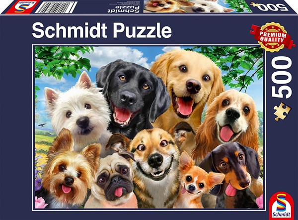 Schmidt Spiele (58390) - "Dog Selfie" - 500 pièces