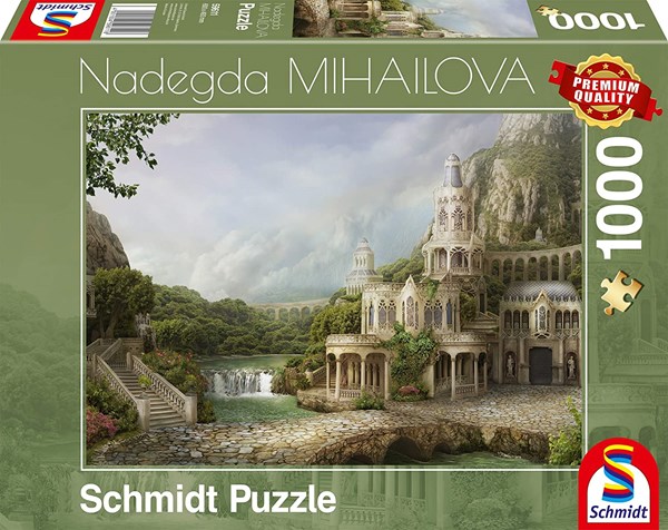Schmidt Spiele (59611) - Nadegda Mihailova: "Palais in The Mountains" - 1000 pièces