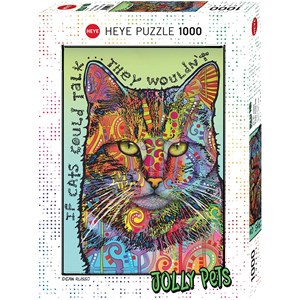 Heye (29893) - "If Cats Could Talk" - 1000 pièces
