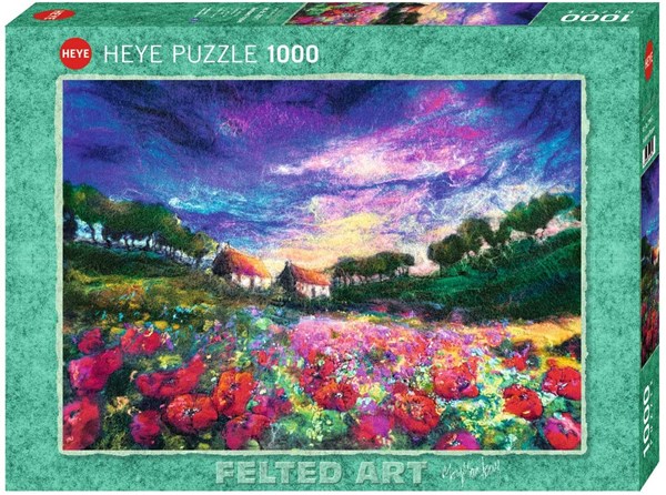 Heye (29917) - "Sundown Poppies" - 1000 pièces