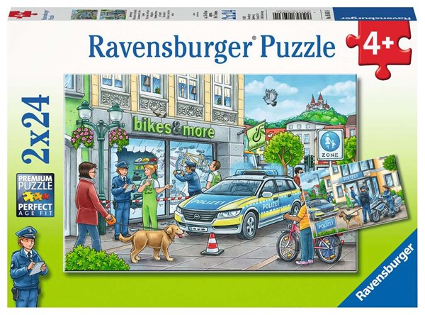 Ravensburger (05031) - "Police at Work" - 24 pièces