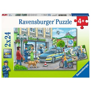 Ravensburger (05031) - "Police at Work" - 24 pièces