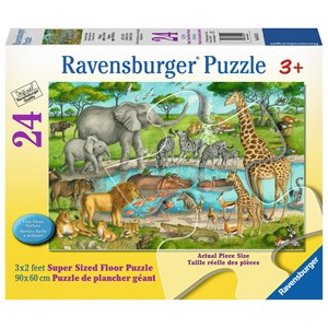 Ravensburger (05542) - "Watering Hole Delight" - 24 pièces