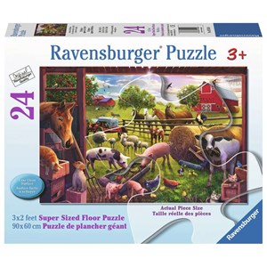 Ravensburger (05558) - "Animals of Bells Farm" - 24 pièces
