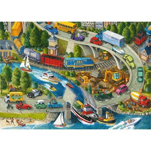 Ravensburger (05560) - "Vacation Hustle" - 24 pièces