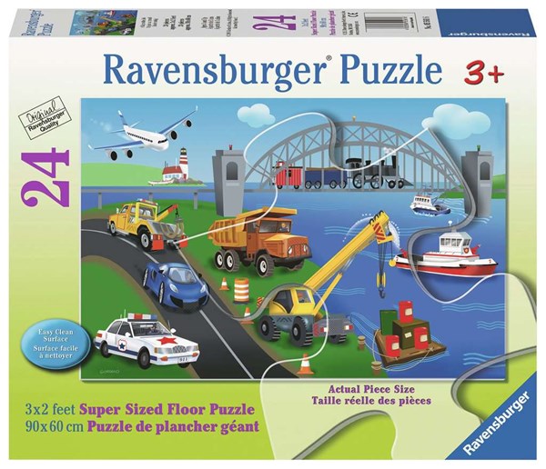 Ravensburger (05561) - "A Day On The Job" - 24 pièces