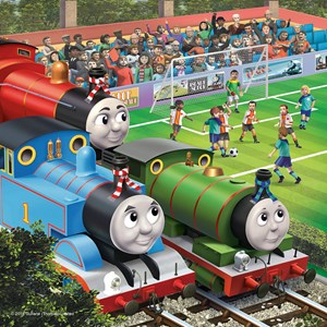 Ravensburger (08037) - "Thomas Watches Soccer" - 49 pièces