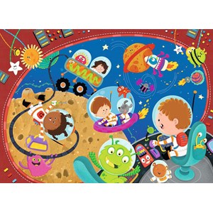 Ravensburger (08677) - "Voyage dans l'Espace" - 60 pièces
