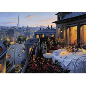 Ravensburger (19410) - "Paris Balcony" - 1000 pièces