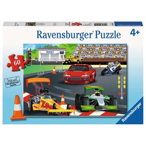 Ravensburger (09515) - "Day at The Races" - 60 pièces