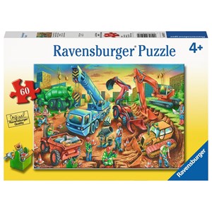 Ravensburger (09517) - "Construction Crew" - 60 pièces