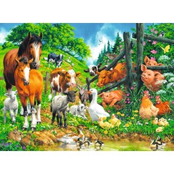 Ravensburger (10689) - "Rassemblement d'Animaux" - 100 pièces