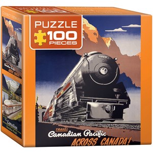 Eurographics (8104-0324) - "Travel CP Across Canada" - 100 pièces