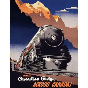 Eurographics (8104-0324) - "Travel CP Across Canada" - 100 pièces