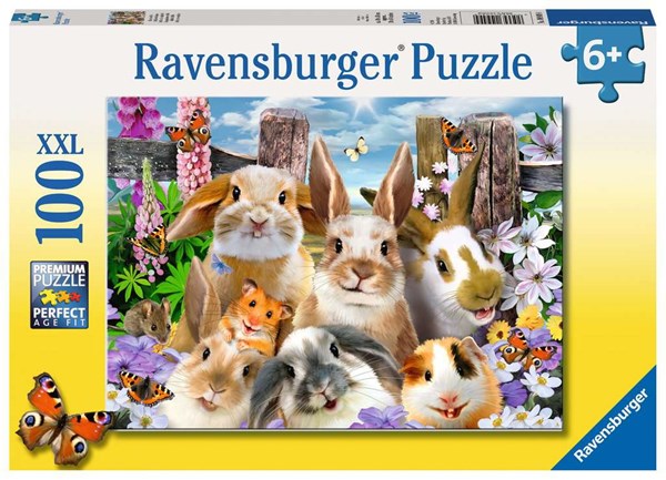 Ravensburger (10949) - "Rabbit Selfie" - 100 pièces