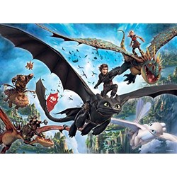 Ravensburger (10955) - "How to Train Your Dragon 3" - 100 pièces