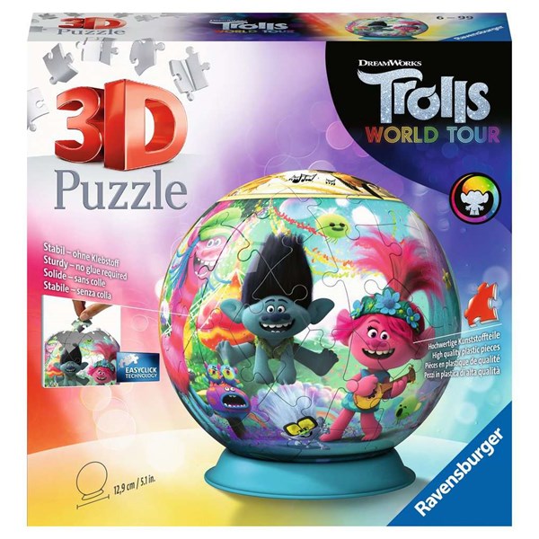 Ravensburger (11169) - "Trolls 2, World Tour" - 72 pièces