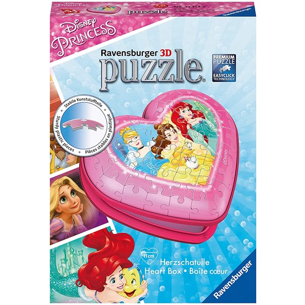 Ravensburger (12114) - "Princess Heart" - 54 pièces