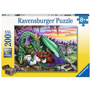 Ravensburger (12655) - "Reine des Dragons" - 200 pièces