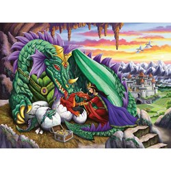 Ravensburger (12655) - "Reine des Dragons" - 200 pièces