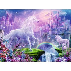 Ravensburger (12907) - "Unicorn Kingdom" - 100 pièces