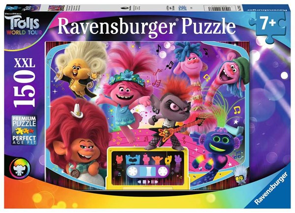 Ravensburger (12913) - "Trolls 2, World Tour" - 150 pièces