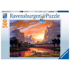 Ravensburger (14833) - "Tranquil Sunset" - 500 pièces