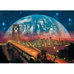 Ravensburger (14953) - "Planet Over San Francisco" - 204 pièces