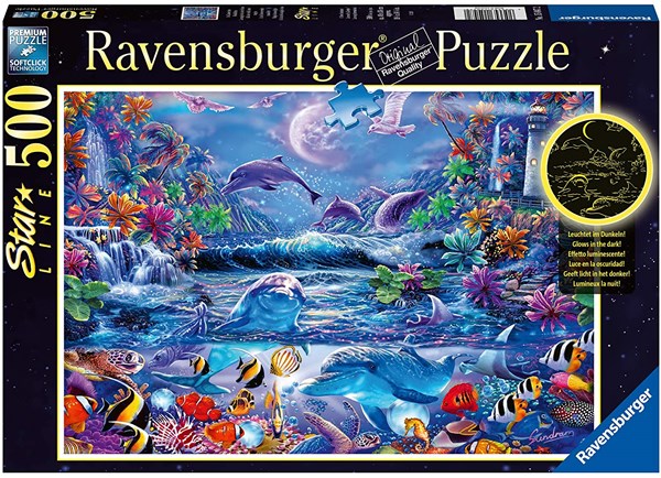 Ravensburger (15047) - "La Magie du Clair de Lune" - 500 pièces