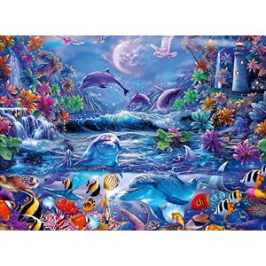 Ravensburger (15047) - "La Magie du Clair de Lune" - 500 pièces