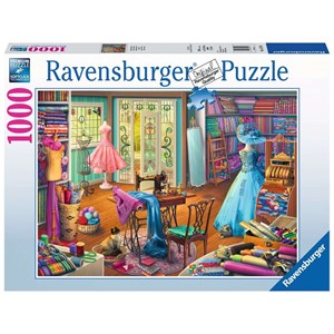 Ravensburger (15276) - "Seamstress Shop" - 1000 pièces