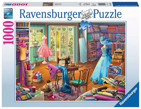 Ravensburger (15276) - "Seamstress Shop" - 1000 pièces