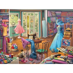 Ravensburger (15276) - "Seamstress Shop" - 1000 pièces