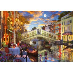 Ravensburger (15286) - "Sunset Over Rialto" - 1000 pièces