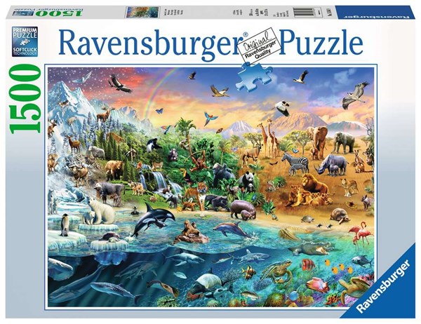 Ravensburger (16364) - "Our Wild World" - 1500 pièces