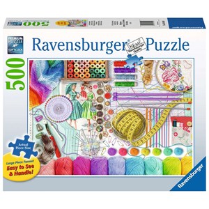 Ravensburger (16440) - "Needlework Station" - 500 pièces